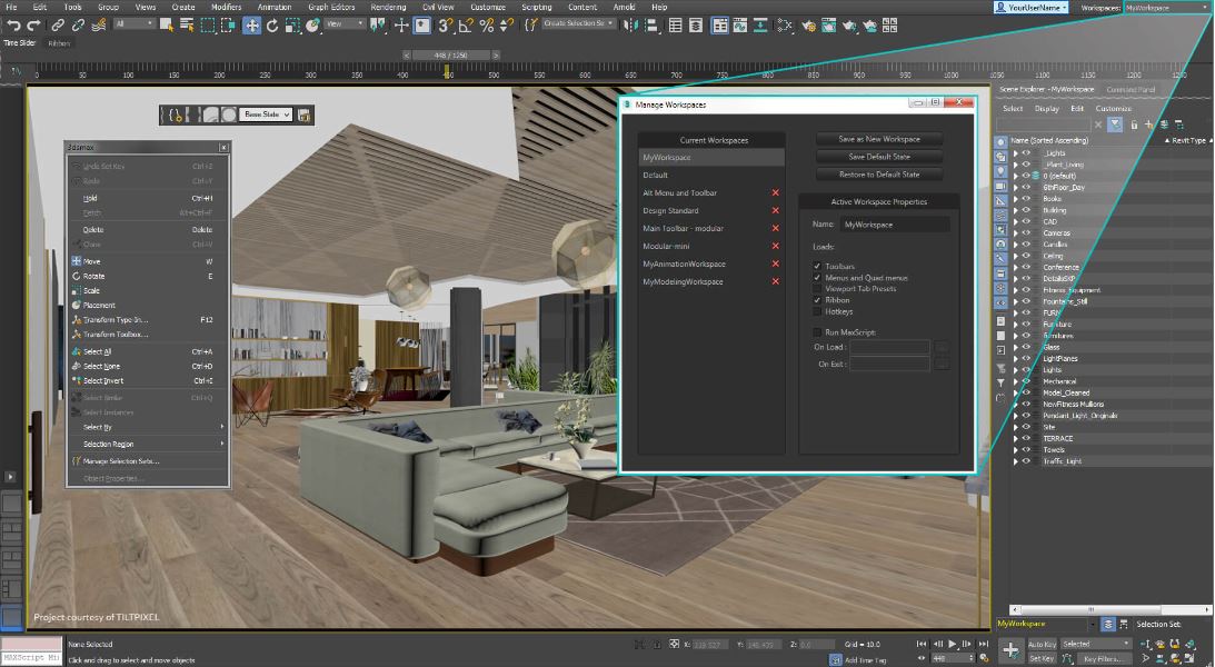 use link tool in 3ds max 8